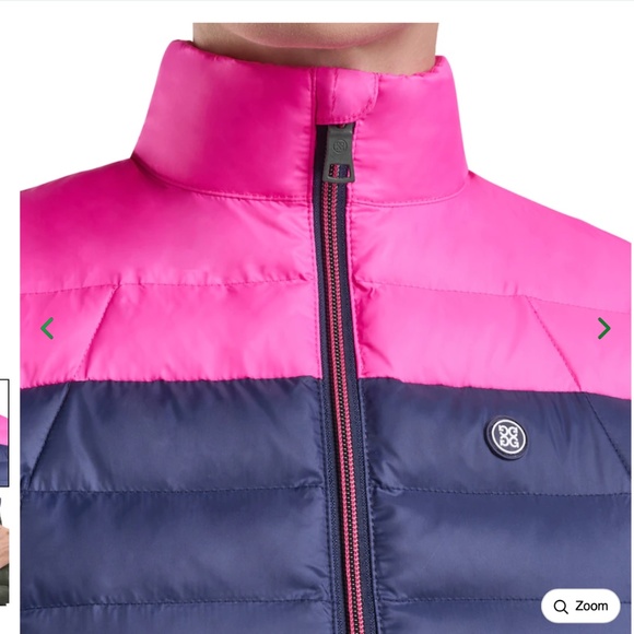 G/FORE Color Block Puffer Vest - RARE - Picture 2 of 8